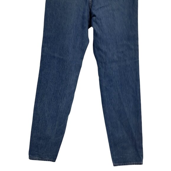 Vintage 1993 Levis 501 Jeans Womens Size 5 L Blue Denim Made In USA Button Fly H - Picture 9 of 11